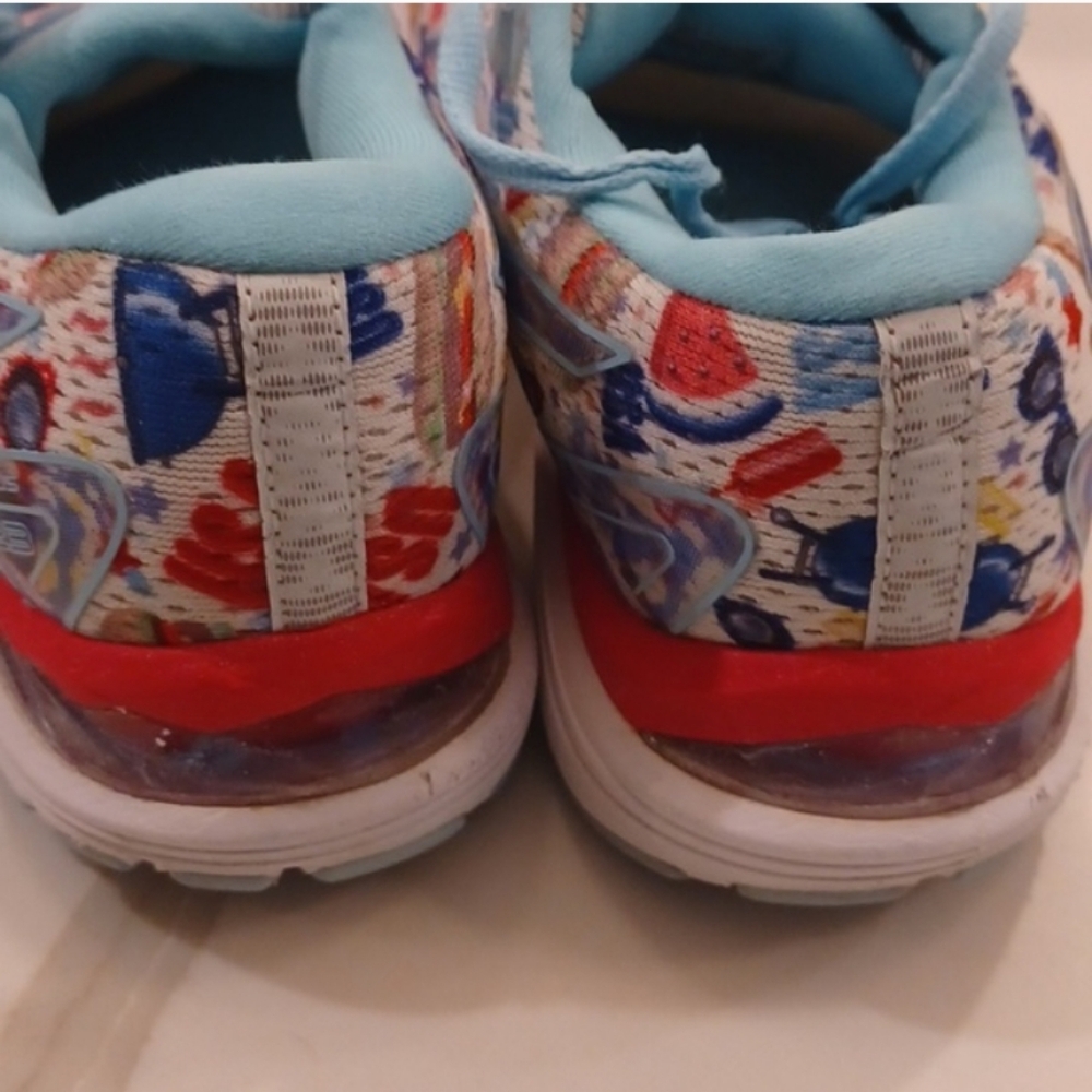 Asic Gel Cumulus 23 Cookout Special Edition Womens Size 8.5 Running Tennis Shoes - Picture 5 of 6